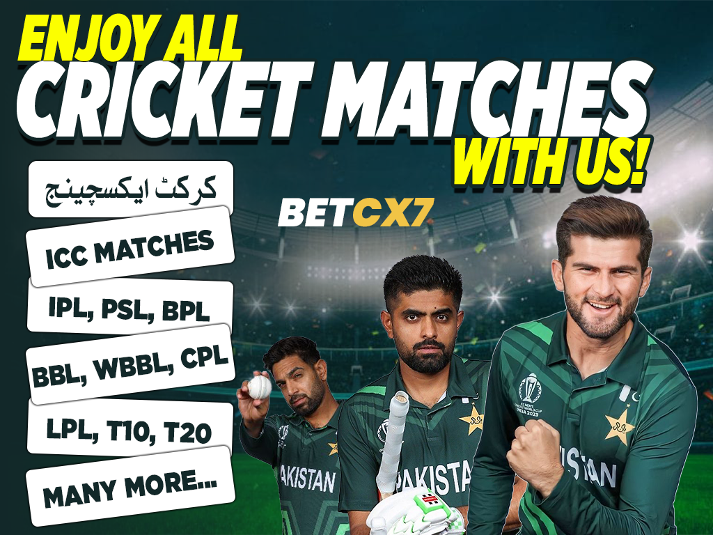 Enjoy Cricket With BetCX7